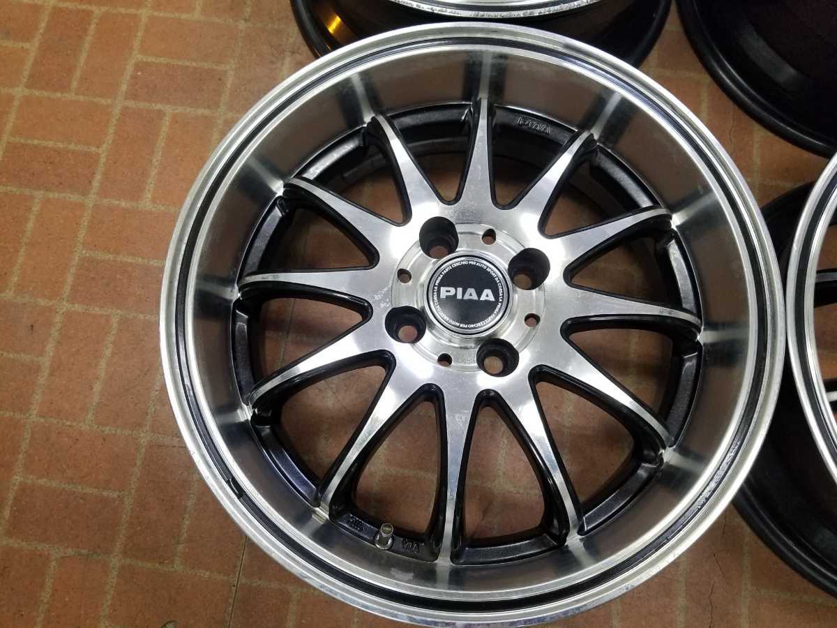 深リム PIAA RACING 16インチ 6.5J+42 4H-100 中古(社外品)｜売買され 