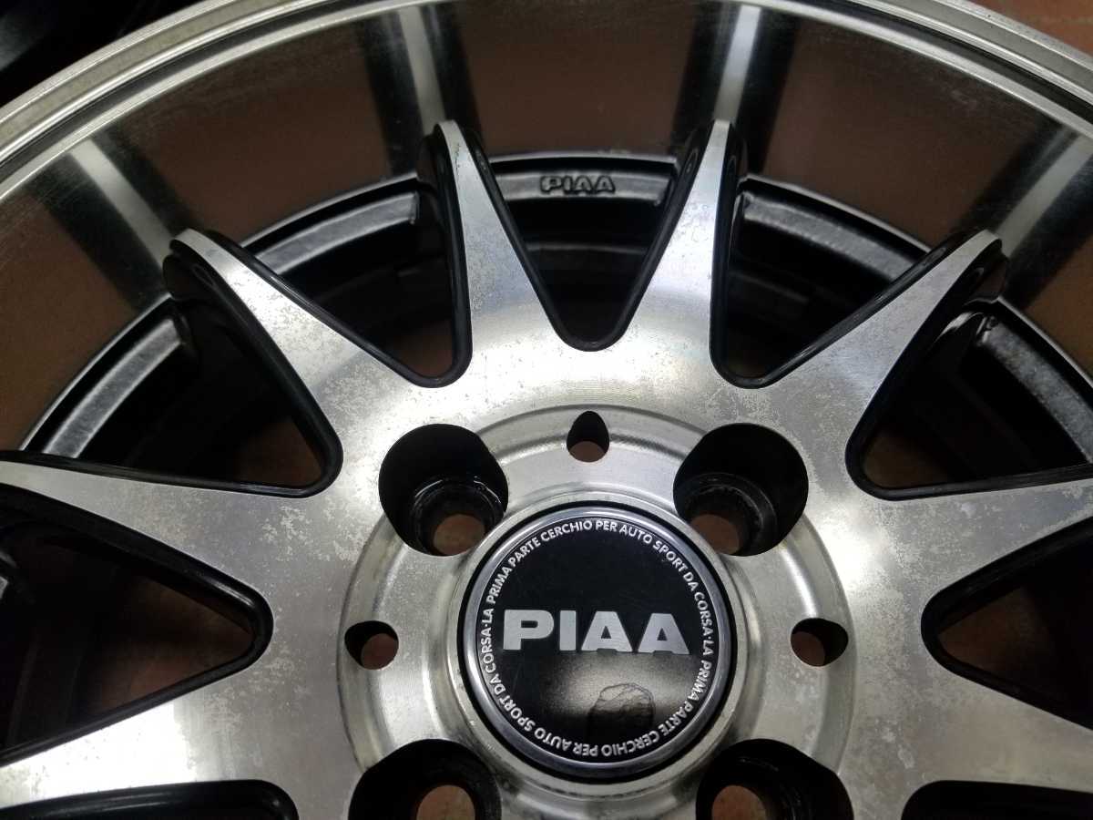 深リム PIAA RACING 16インチ 6.5J+42 4H-100 中古(社外品)｜売買され 