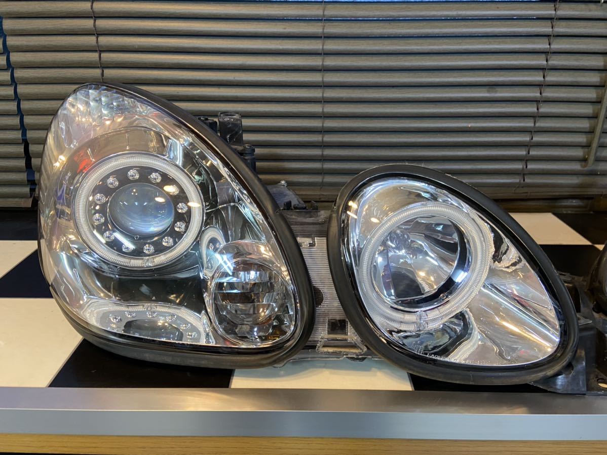 アリスト イカリング付きヘッドライト 社外イーグルアイ インナー