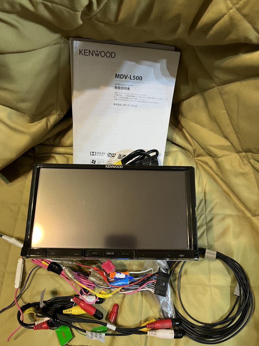 MDV-L500 彩速ナビ ケンウッド KENWOOD フルセグ カーナビ DVD CD USB