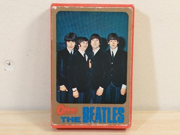 人気セール，大人気 ビートルズ トランプ WELCOME THE BEATLES '66 1966年 来日記念 東芝 オデオンレコード 非売品(雑貨)｜売買されたオークション情報、yahooの商品情報をアーカイブ公開 - オークファン その他