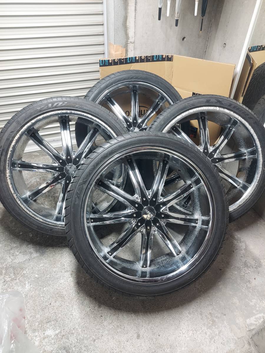 24インチ アメ車 6穴マルチPCD139,7・PCD135 エスカレード 