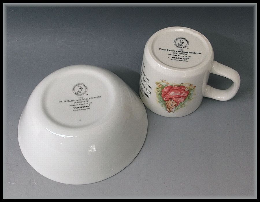 希少品 ピーターラビット & ベンジャミンバニー コレクション ウェッジ