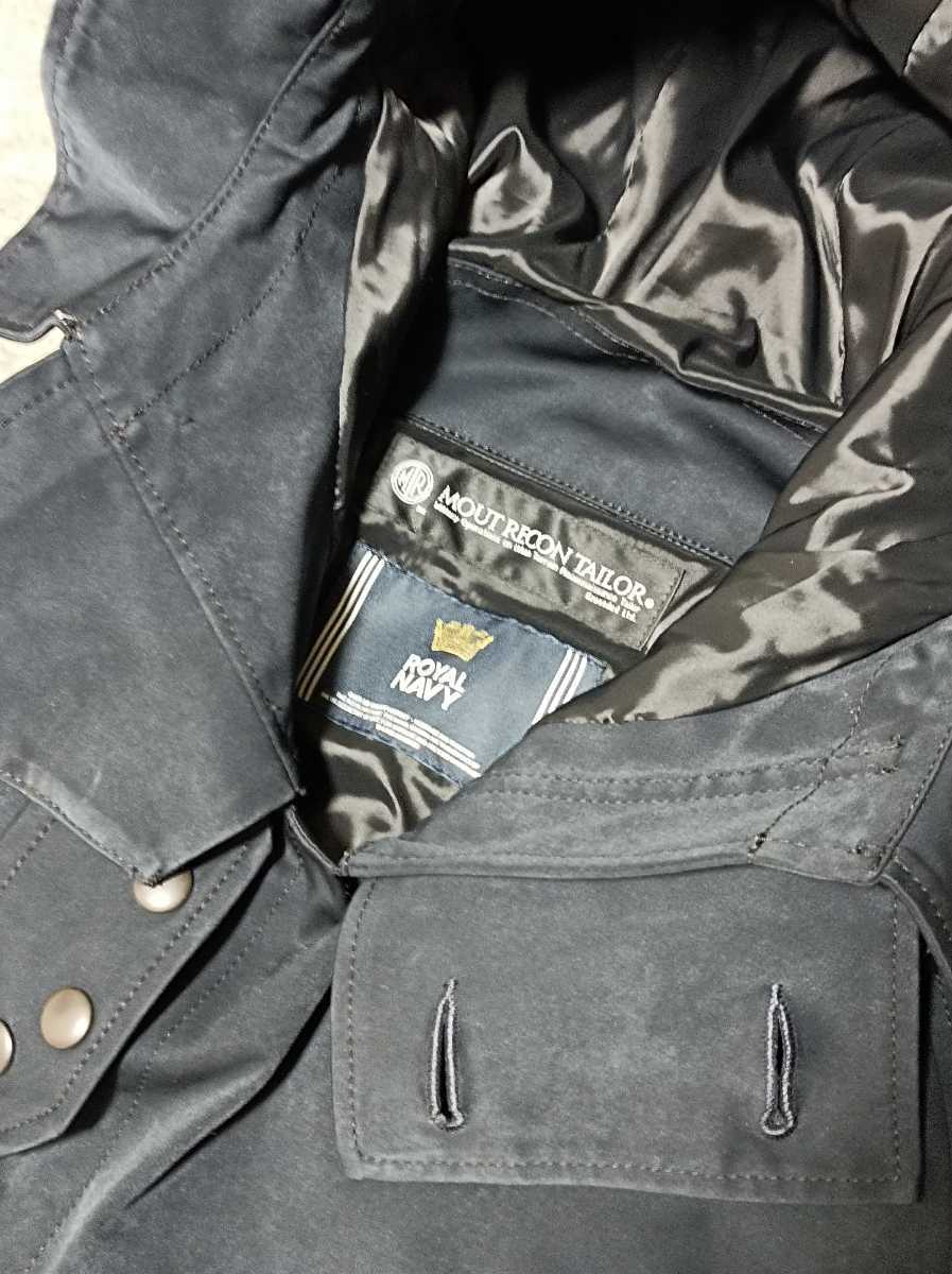mout recon tailor royal navy smog parka マイクロテックヌバック 