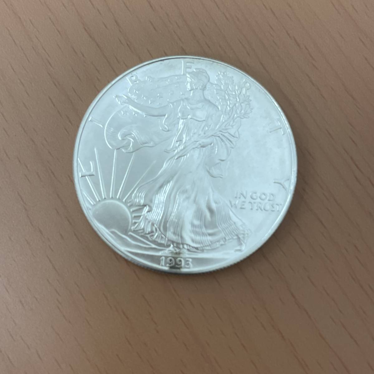 銀貨 1993年 アメリカ Yahoo!オークション Silver アメリカ1ドル