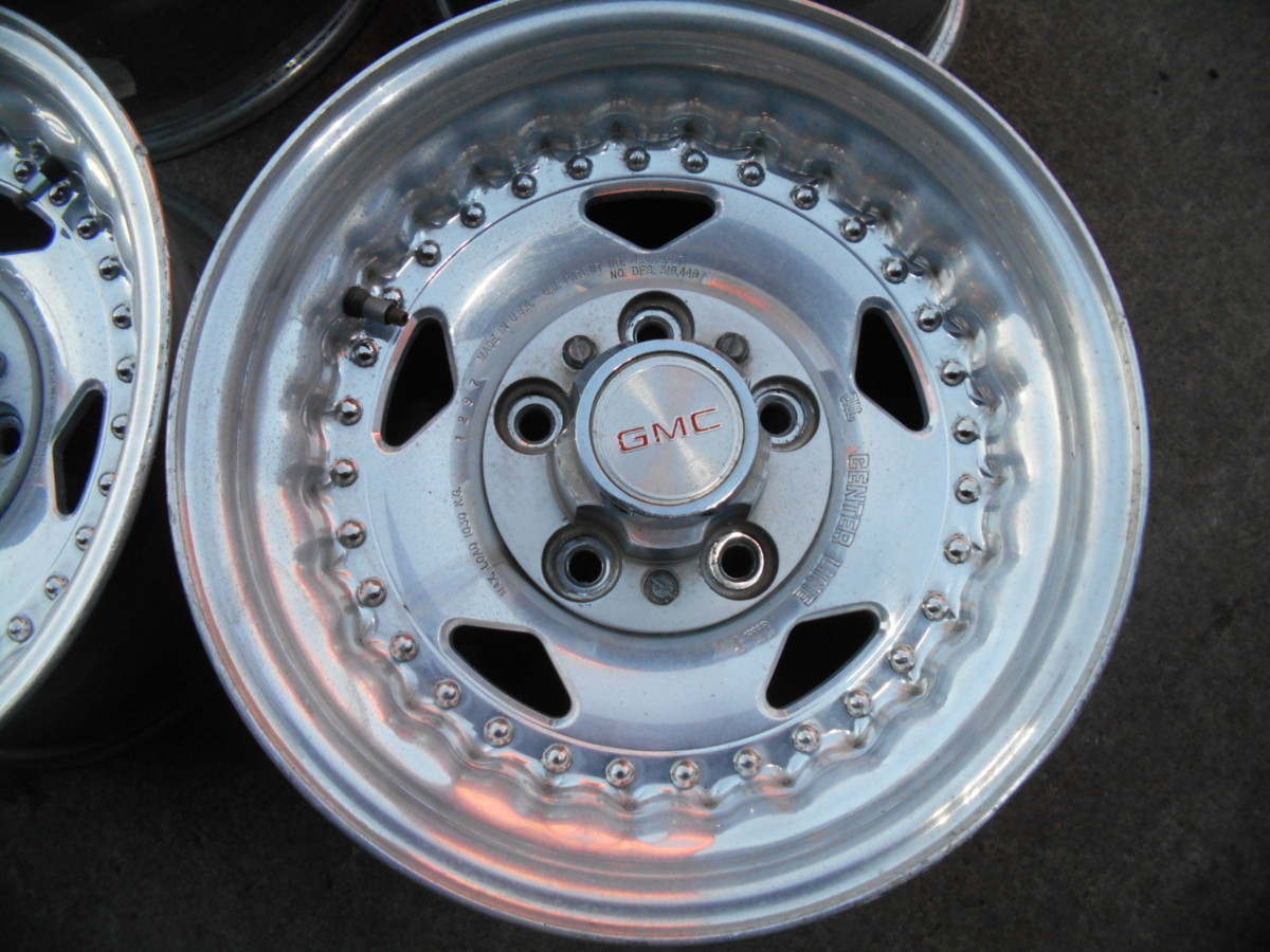 深リム!PCD127 CENTERLINE センターライン 8j/約+2 ハブ約90㎜ 4本