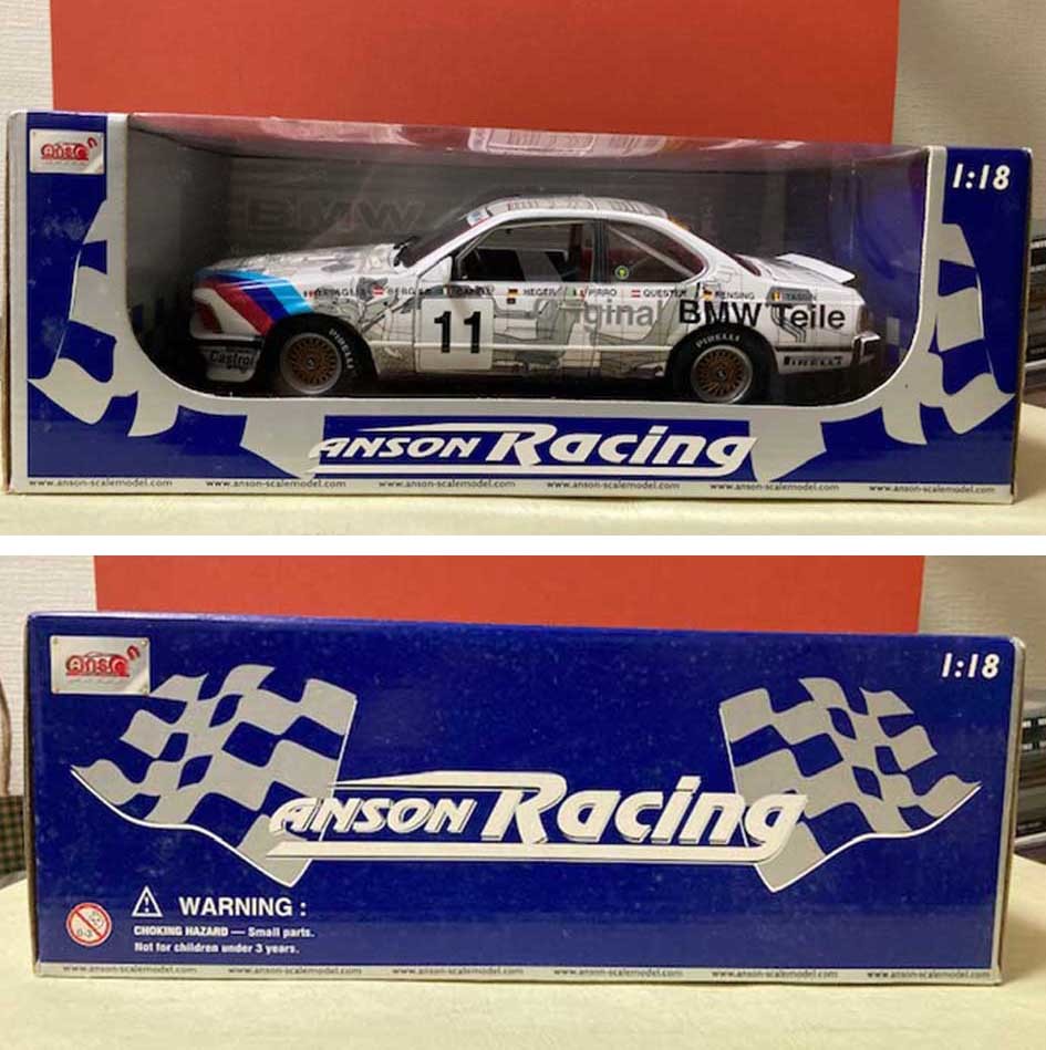 ANSON☆ANSON Racing BMW 635csi 1/18 BMW 0 【公式通販】