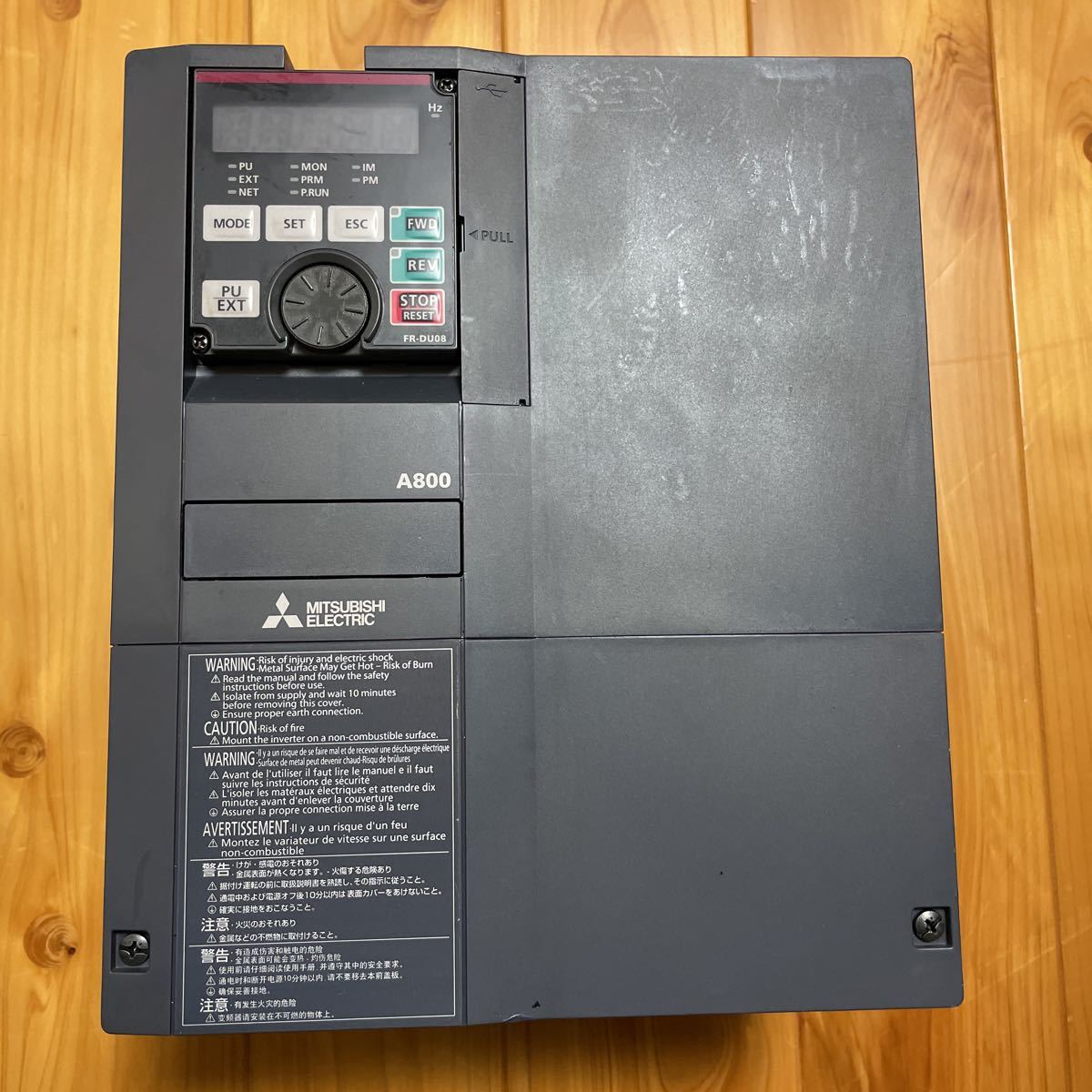 インバータ 三菱電機 三菱 | 5.5kW 5.5kw 美品 121014k5 M FR-B-5.5K 2022年製 稼働状況不明 FR-E720-5.5K K82738012 FR-F820-5.5K-1 公式通販