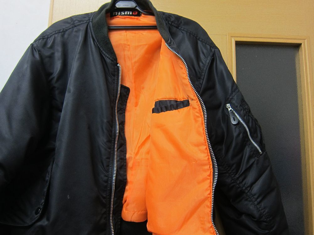 NISMO ニスモ MA-1 ブラックM NISMO OLD LOGO MA-1 JACKET - JDM