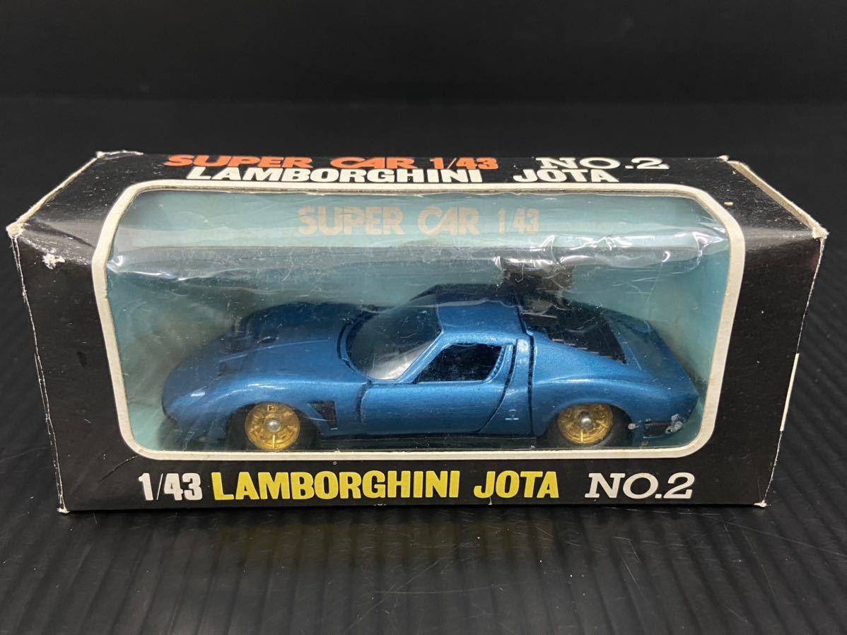 0126m7) スーパーカー 1/43 No.2 ランボルギーニ・イオタ LAMBORGHINI 0126m7) スーパーカー 1/43 No.2 ランボルギーニ・イオタ LAMBORGHINI