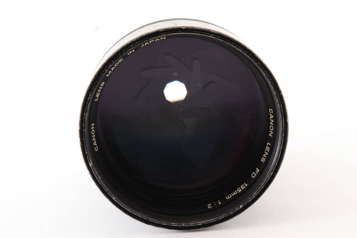 Canon LENS NEW FD 135mm F2 単焦点レンズ 大口径 FDマウント