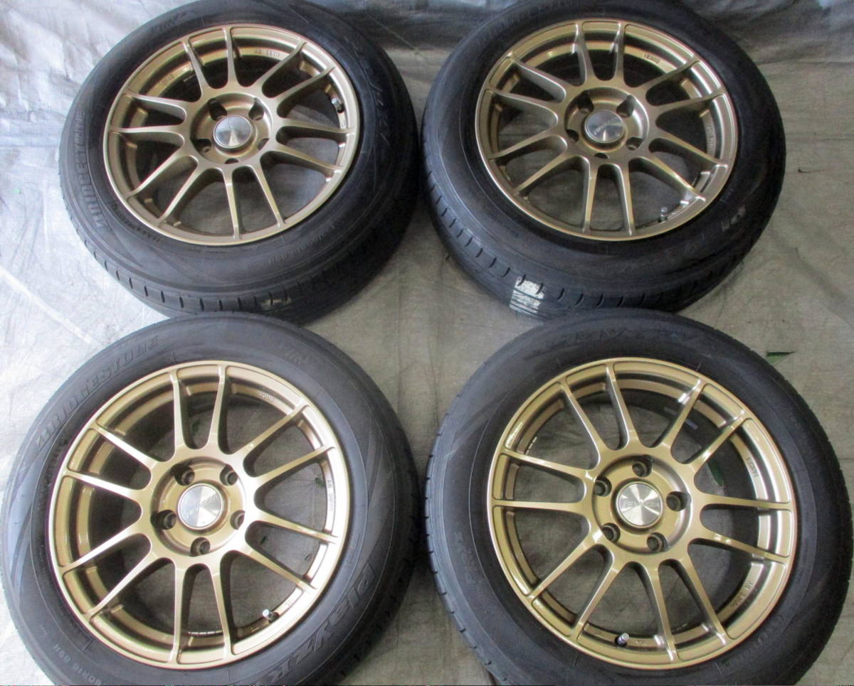 ●●2201-A10LL ENKEI RIVAZZA リヴァッツァ 7J 16in +38 114.3 195/60R16 4本set セレナ ランディ シルビア ローレル ルミオン オーリス