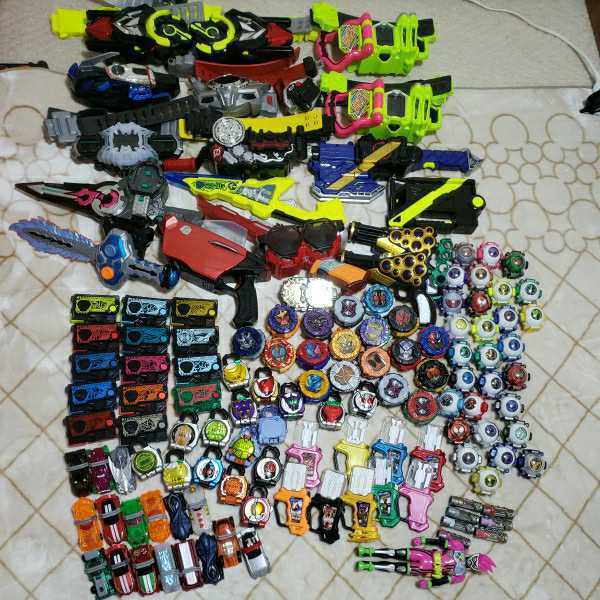 バンダイ 仮面ライダー ゼロワン ジオウ エグゼイドなど 変身ベルト 武器 ライドウォッチなど まとめて セット おもちゃ 特撮 動作OK　