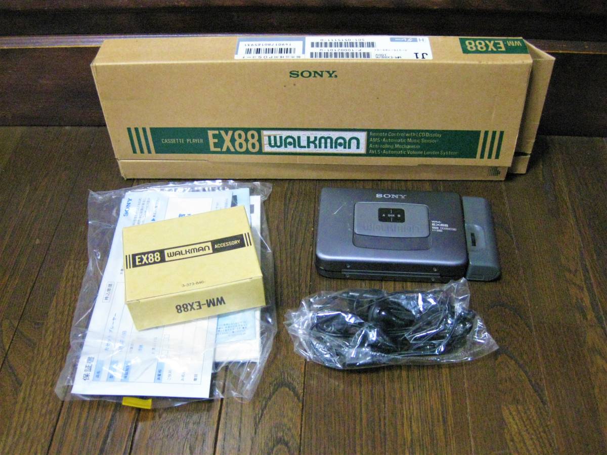 得価，定番人気 SONY ソニー／カセット プレーヤー ウォークマン WM-EX88 ジャンク品(再生専用)｜売買されたオークション情報、yahooの商品情報をアーカイブ公開 - オークファン 再生専用