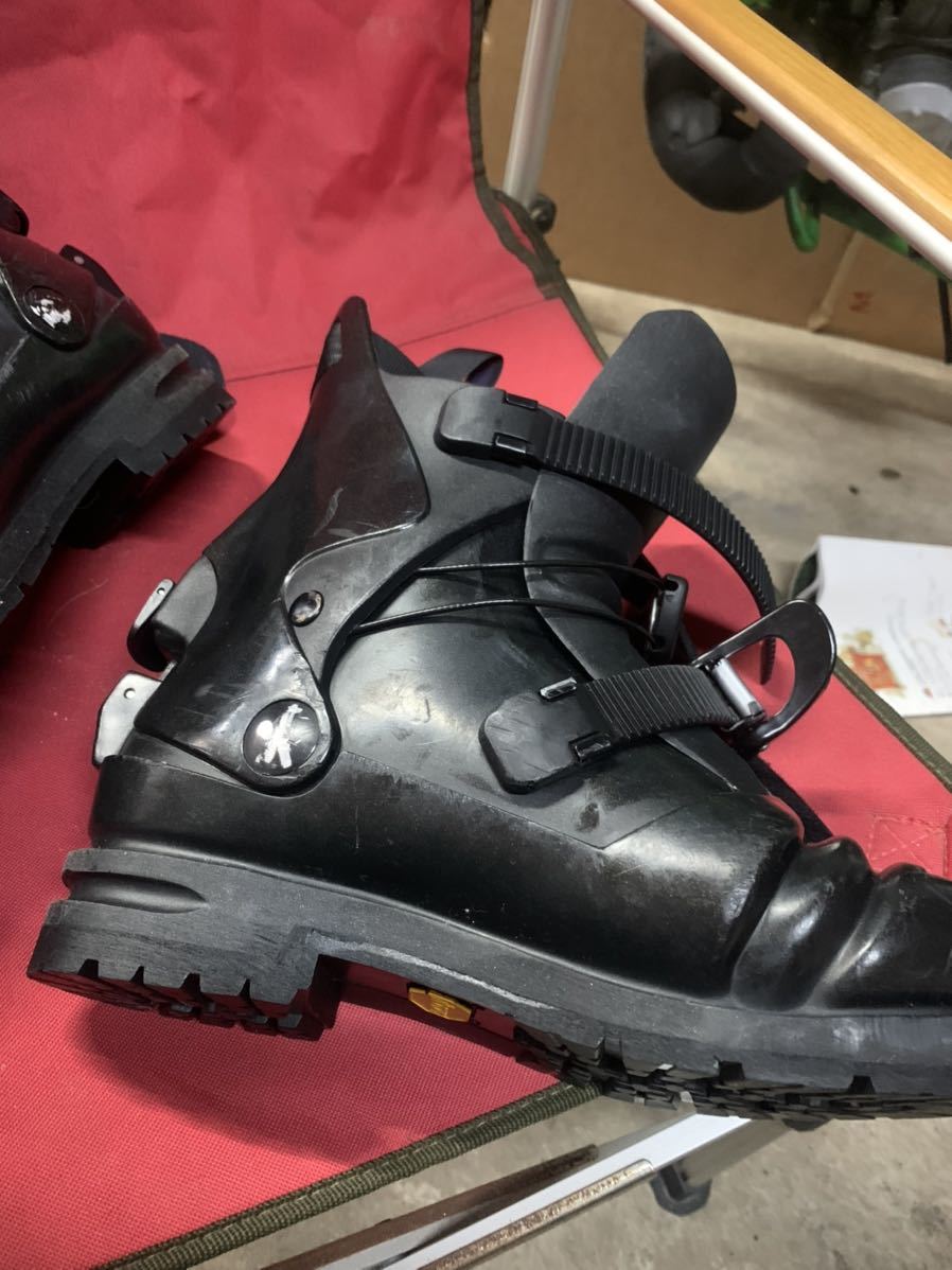 美品SCARPA T2 24.5～25.5cm テレマーク ブーツ 山スキー バック