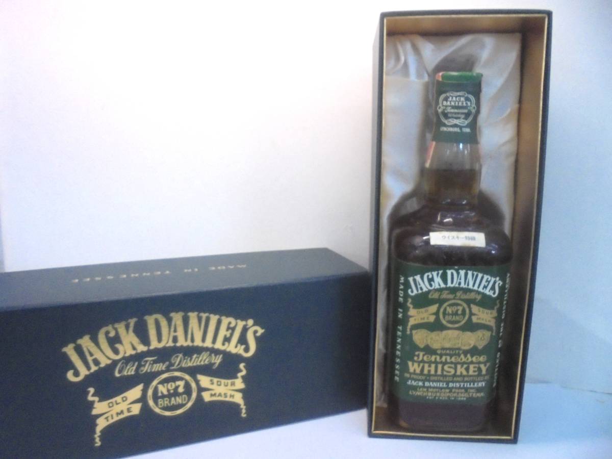 古酒 テネシーウイスキー ジャックダニエル グリーンラベル 750ml 43 