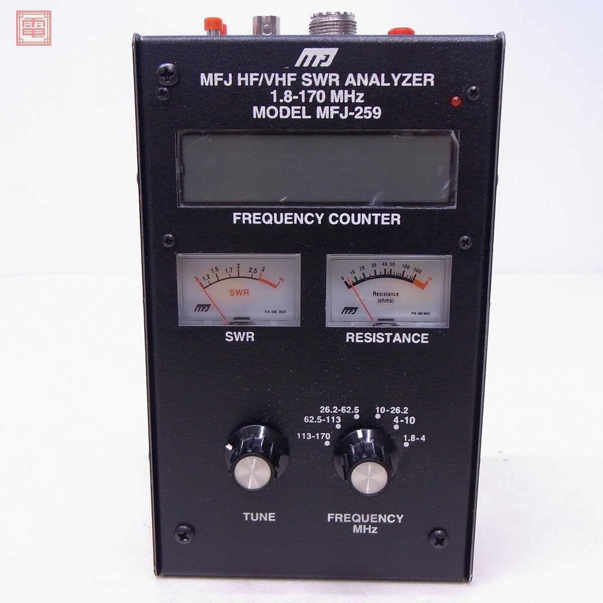 ☆MFJ HF⁄VHF SWR ANALYZER 1.8-170MHz MODEL MFJ-259 アンテナ