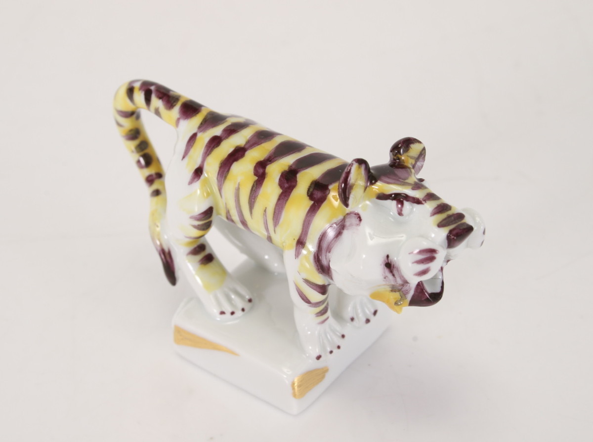 □美品□マイセン□ミニ 干支□寅□虎□トラ□とら□イヤー