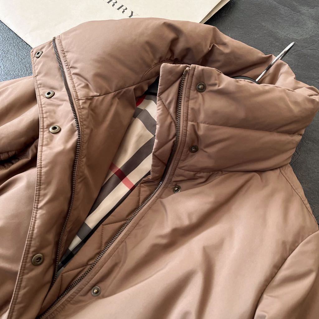極暖14万超☆美品BURBERRY LONDON 【高級ダウン90%使用 】○肉厚