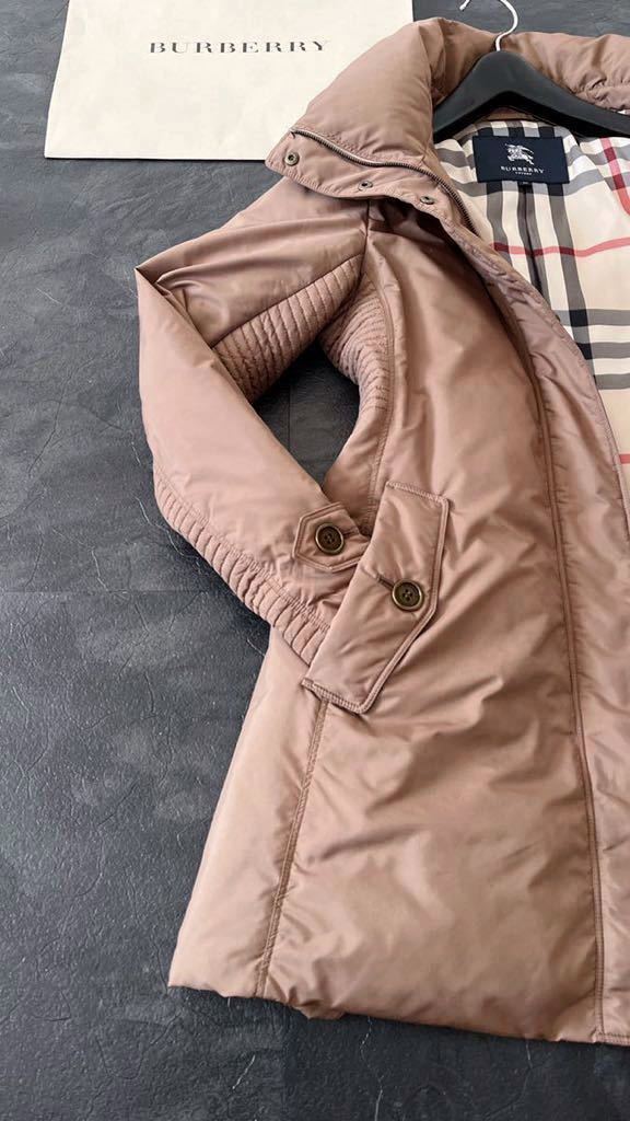 極暖14万超☆美品BURBERRY LONDON 【高級ダウン90%使用 】○肉厚