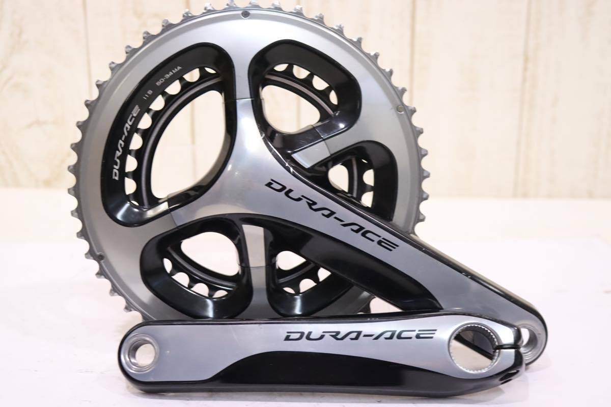 安いショップ ☆SHIMANO シマノ FC-9000 DURA-ACE 175mm 50/34T 2×11s
