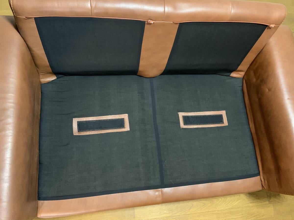 ウニコ unico モルン レザーソファ 2人掛け MOLN Leather sofa 2P