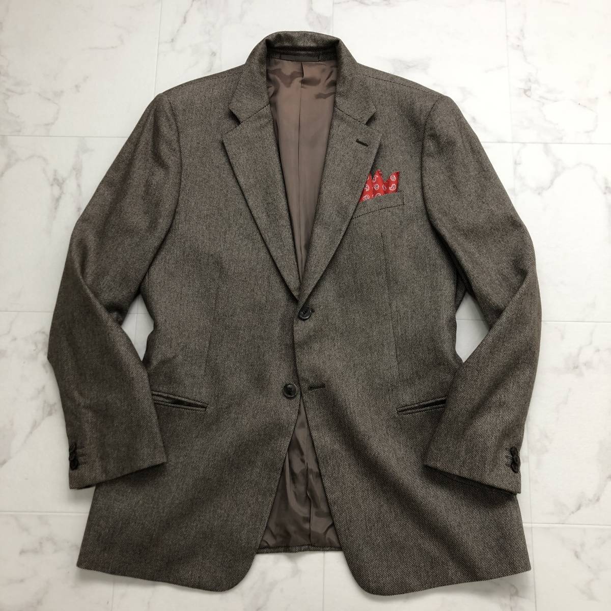 上質カシミヤ混☆高級アルマーニ コレツィオーニ【Armani Collezioni 