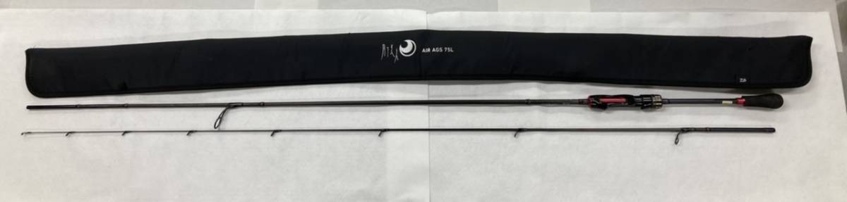 激安大特価，大人気 ダイワ 月下美人 AIR AGS 75L(ダイワ)｜売買されたオークション情報、yahooの商品情報をアーカイブ公開 - オークファン ルアーロッド