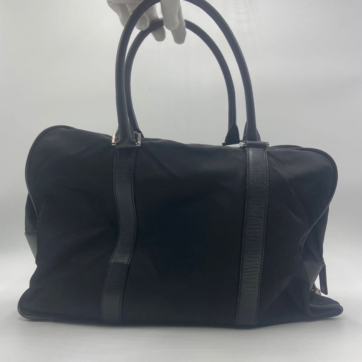 1円《光る逆三角形》PRADA プラダ ボストンバッグ トート テスート 1円《光る逆三角形》PRADA プラダ ボストンバッグ トート テスート
