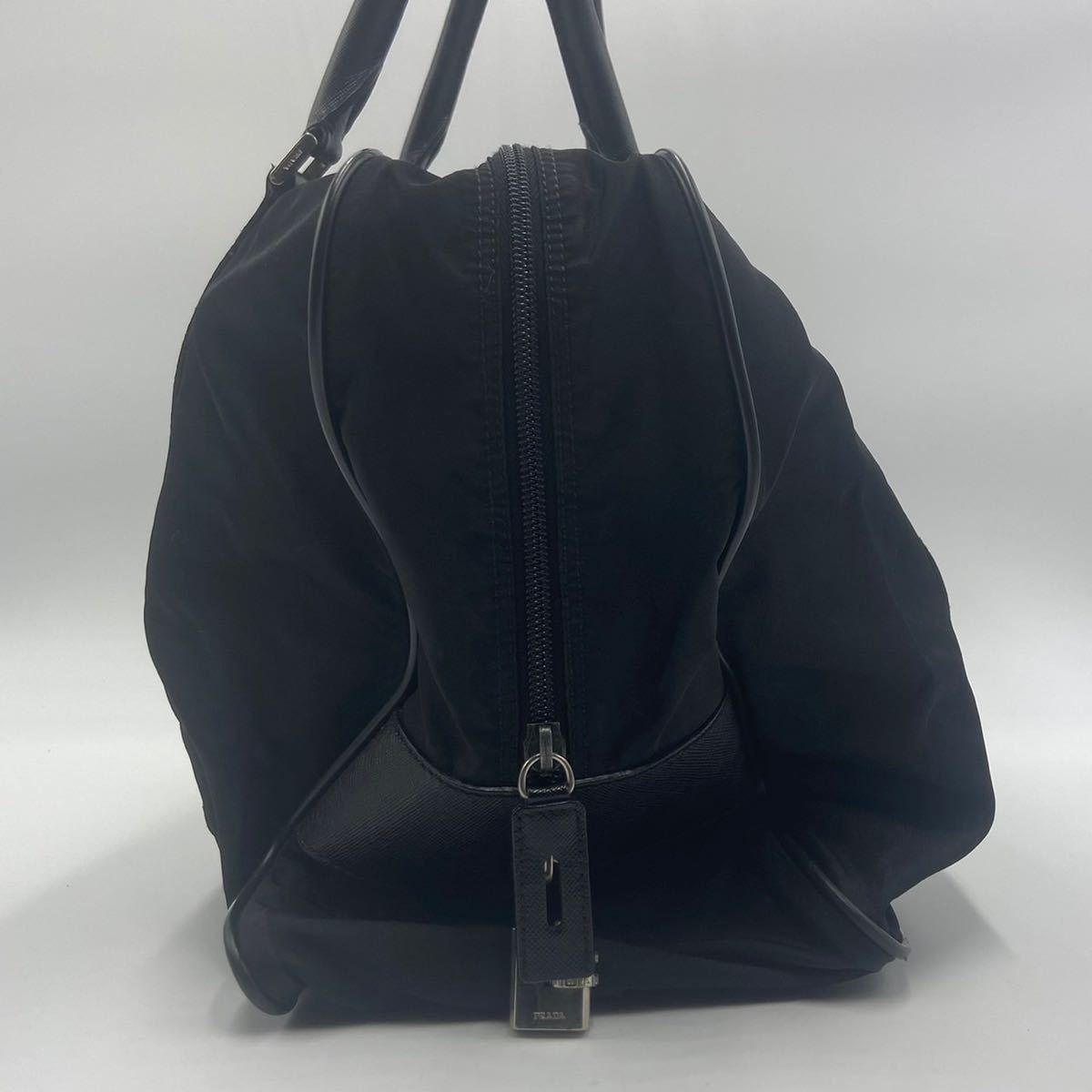 1円《光る逆三角形》PRADA プラダ ボストンバッグ トート テスート 1円《光る逆三角形》PRADA プラダ ボストンバッグ トート テスート