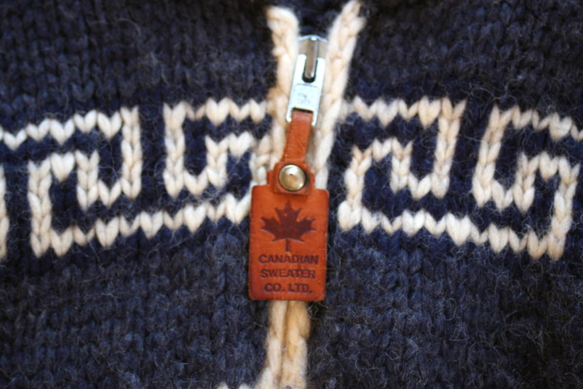 □カナダ製・CANADIAN SWEATER社・高級カウチンハンドニット □カナダ製・CANADIAN SWEATER社・高級カウチンハンドニット