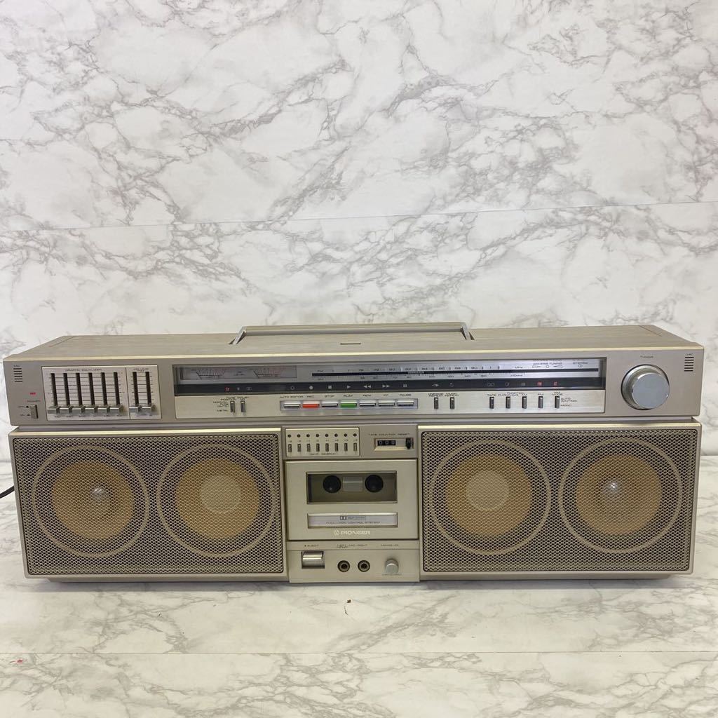 DS ジャンク 昭和レトロ Pioneer パイオニア 高級ラジカセ ランナ