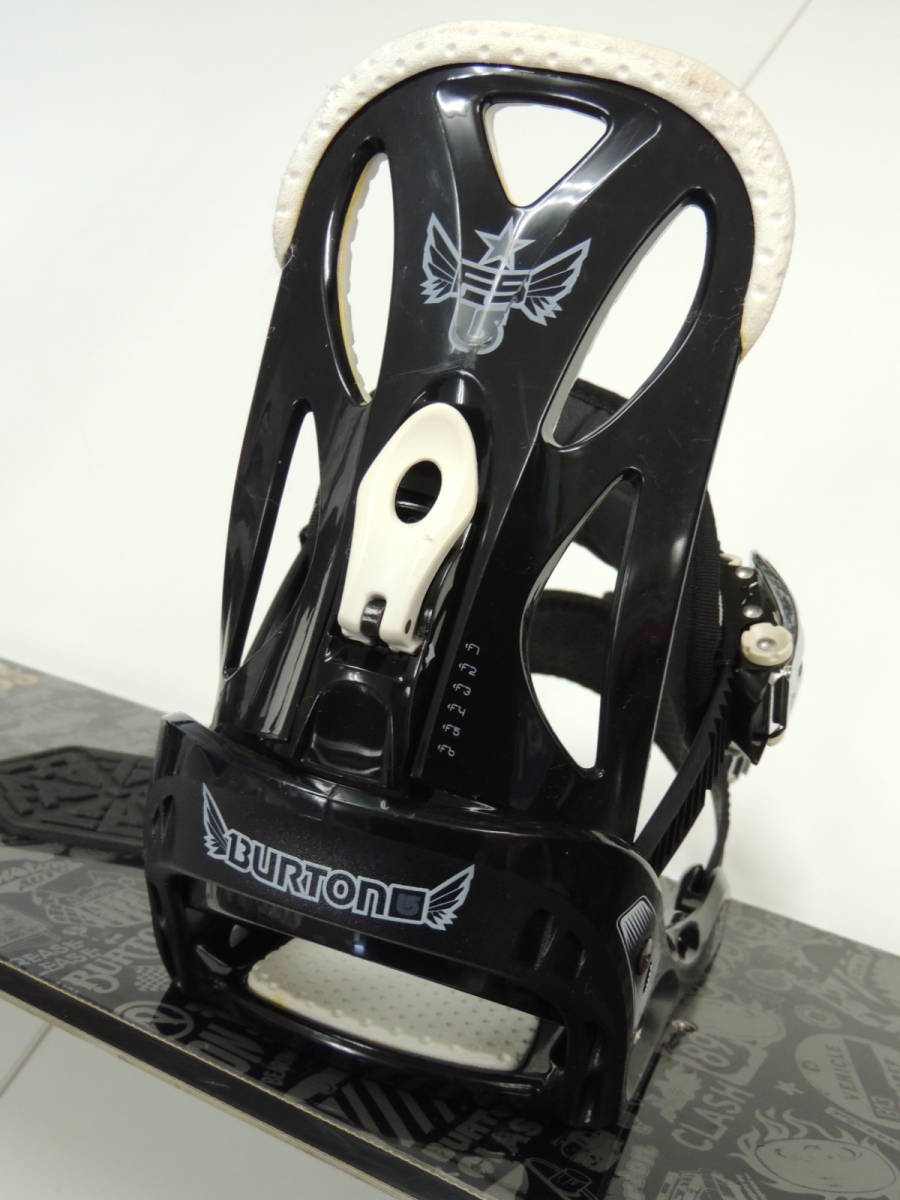 バートン スノボ セット BURTON CLASH 155 スノーボード デッキ