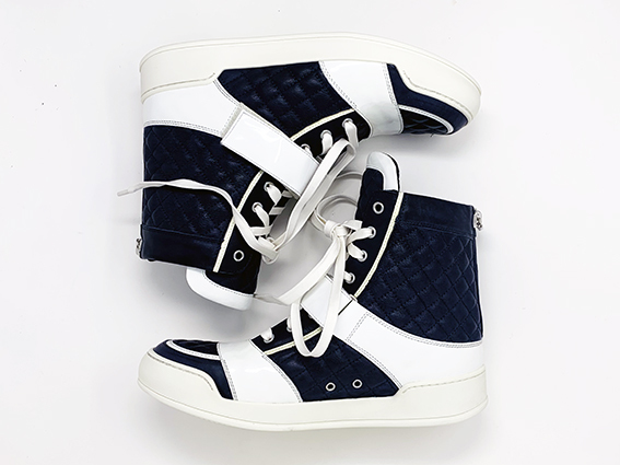 ★新品未使用！バルマンオムキルティングレザーハイカットスニーカー41★Balmain Hommeブーツ26cm BALMAIN（レザージャケット）のフリマアイテム一覧 BALMAIN バルマン - BALMAIN（バルマン）の古着・中古品の通販サイト セカンド