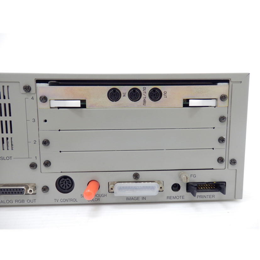 1円【ジャンク】SHARP シャープ/レトロPC/X68000 PRO/CZ-652C-GY/88