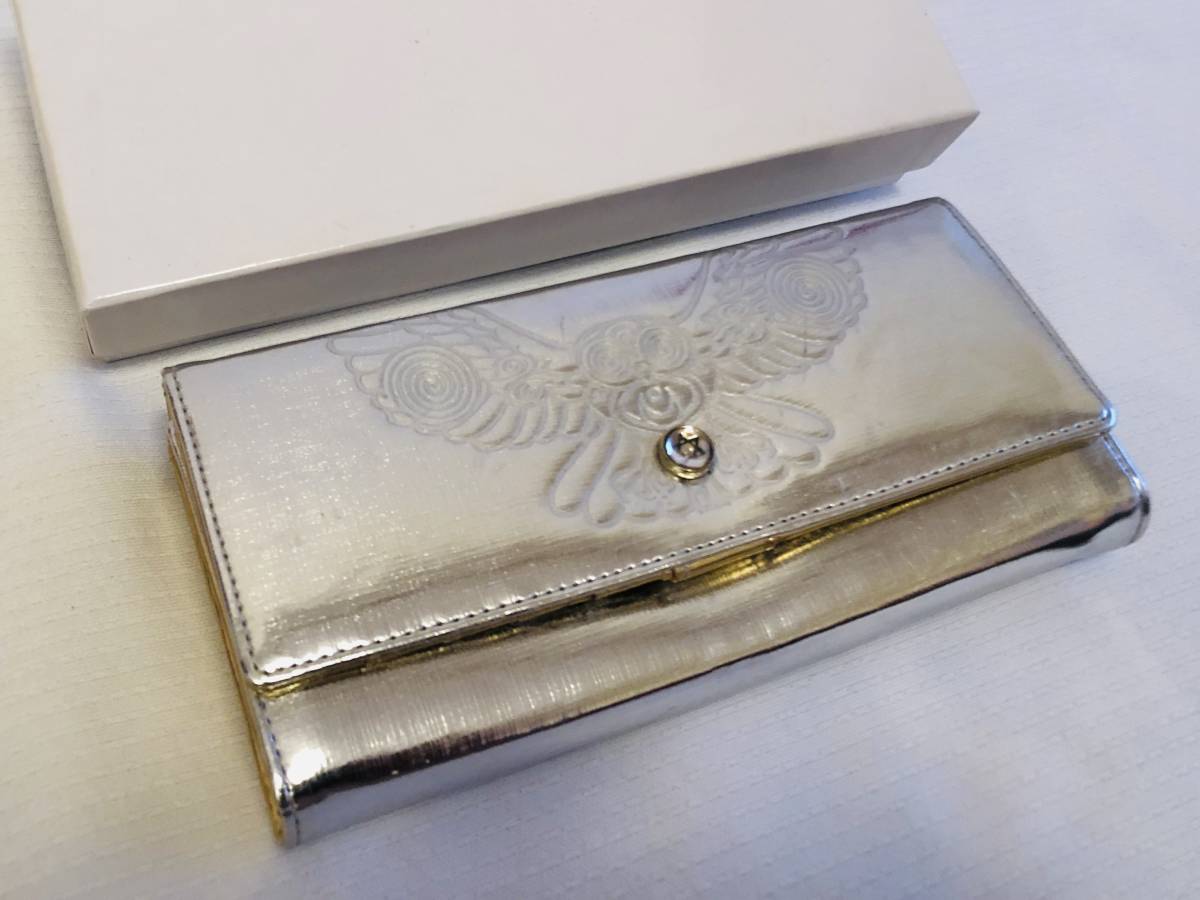 ユリ・ゲラー 指紋&サイン入り 長財布 ウォレット 水晶 超能力 レア
