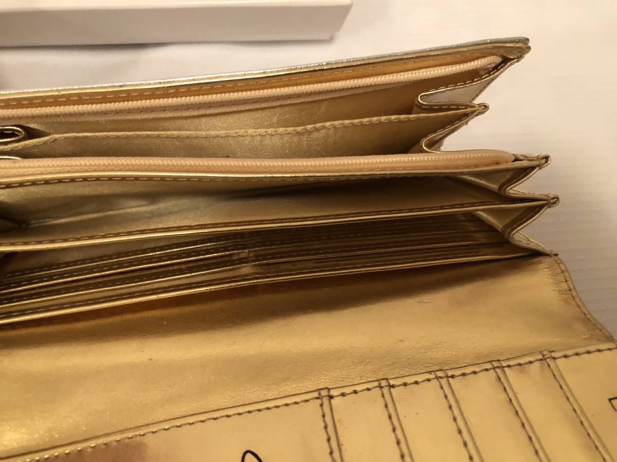 ユリ・ゲラー 指紋&サイン入り 長財布 ウォレット 水晶 超能力 レア