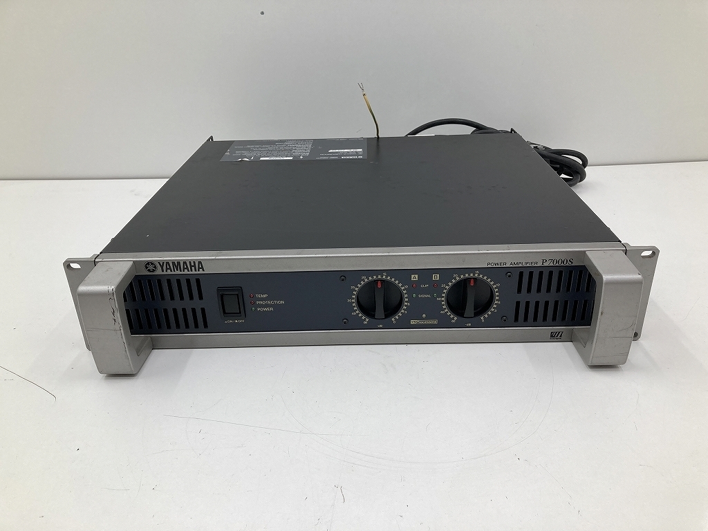 オーディオ機器 yamaha パワーアンプ P7000S ジャンク品2台