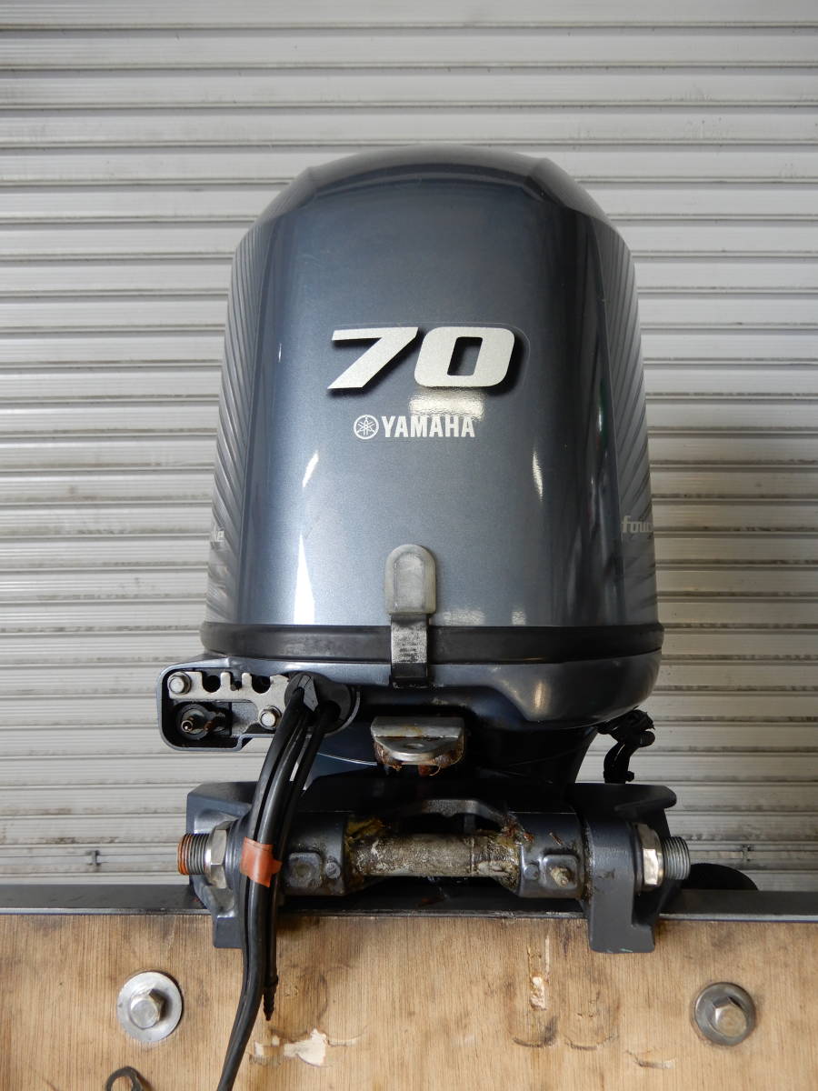 エンジン始動OK YAMAHA ヤマハ 船外機 80馬力 インジェクション 4スト 