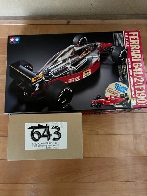 正規品，2026 １/12 モデルファクトリーヒロ E.JAN タミヤ フェラーリ641/2 フェラーリ643トランスキット付き(フォーミュラ)｜売買されたオークション情報、yahooの商品情報をアーカイブ公開 - オークファン フォーミュラ