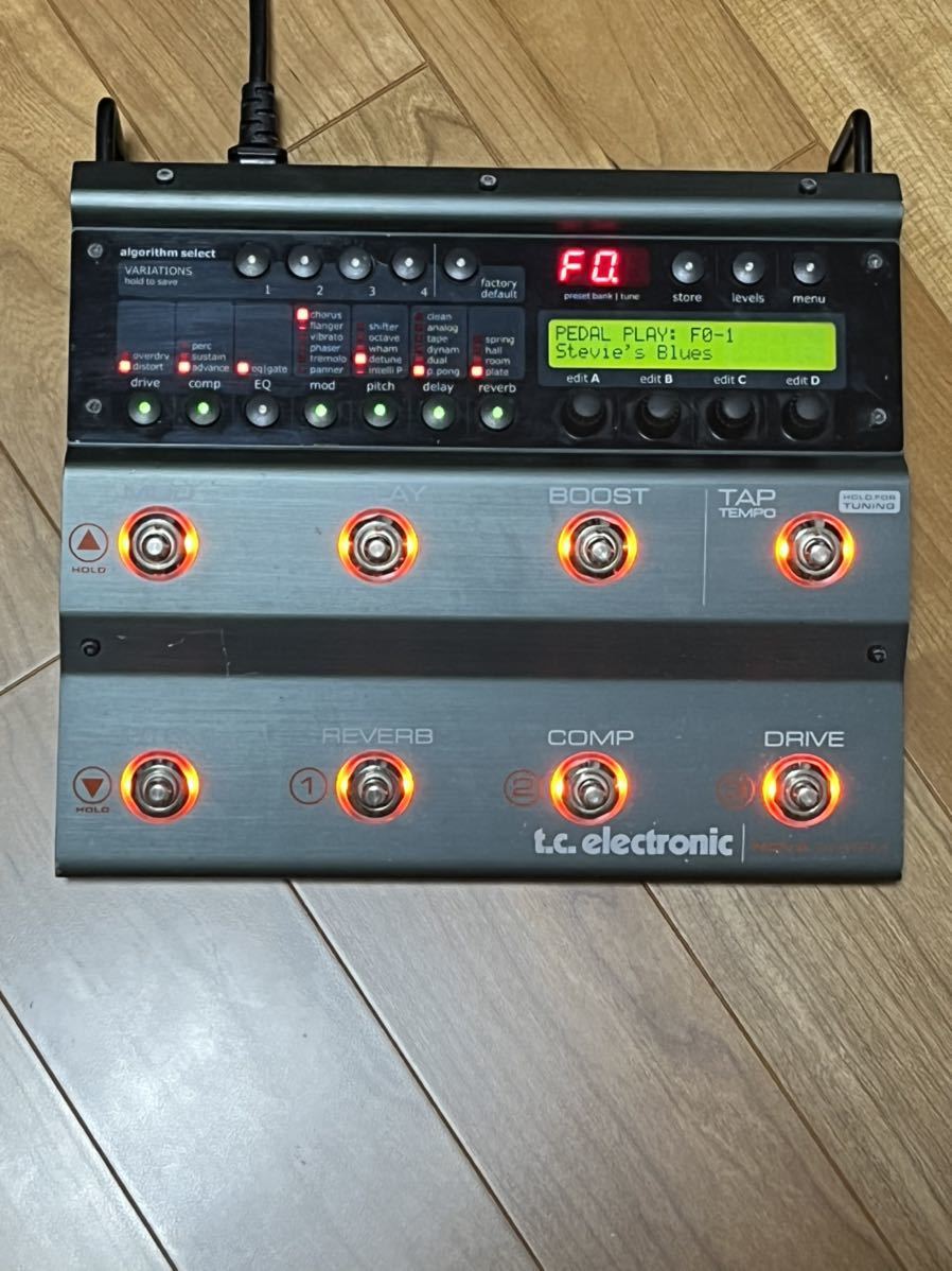 TC electronic／NOVA SYSTEM ／ノヴァ マルチエフェクター 直近まで