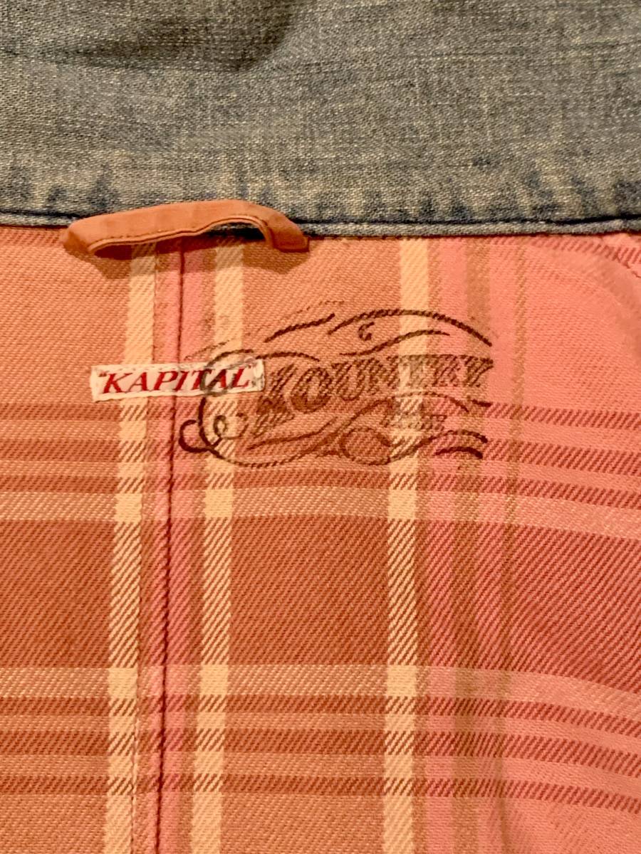 KAPITAL キャピタル KOUNTRY 岡山 デニム ジャケット コート size4