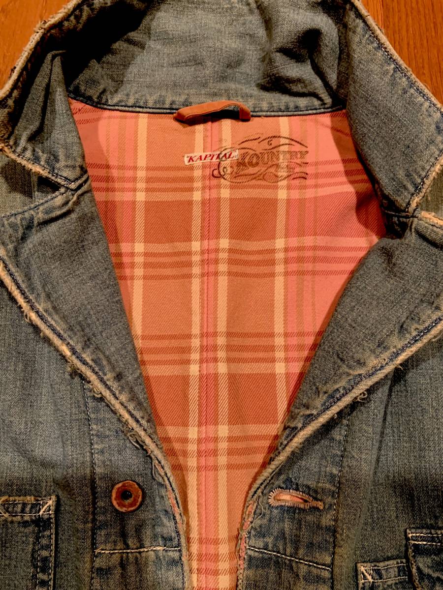 KAPITAL キャピタル KOUNTRY 岡山 デニム ジャケット コート size4
