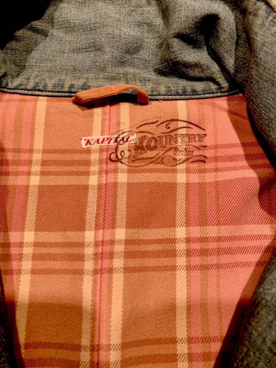 KAPITAL キャピタル KOUNTRY 岡山 デニム ジャケット コート size4