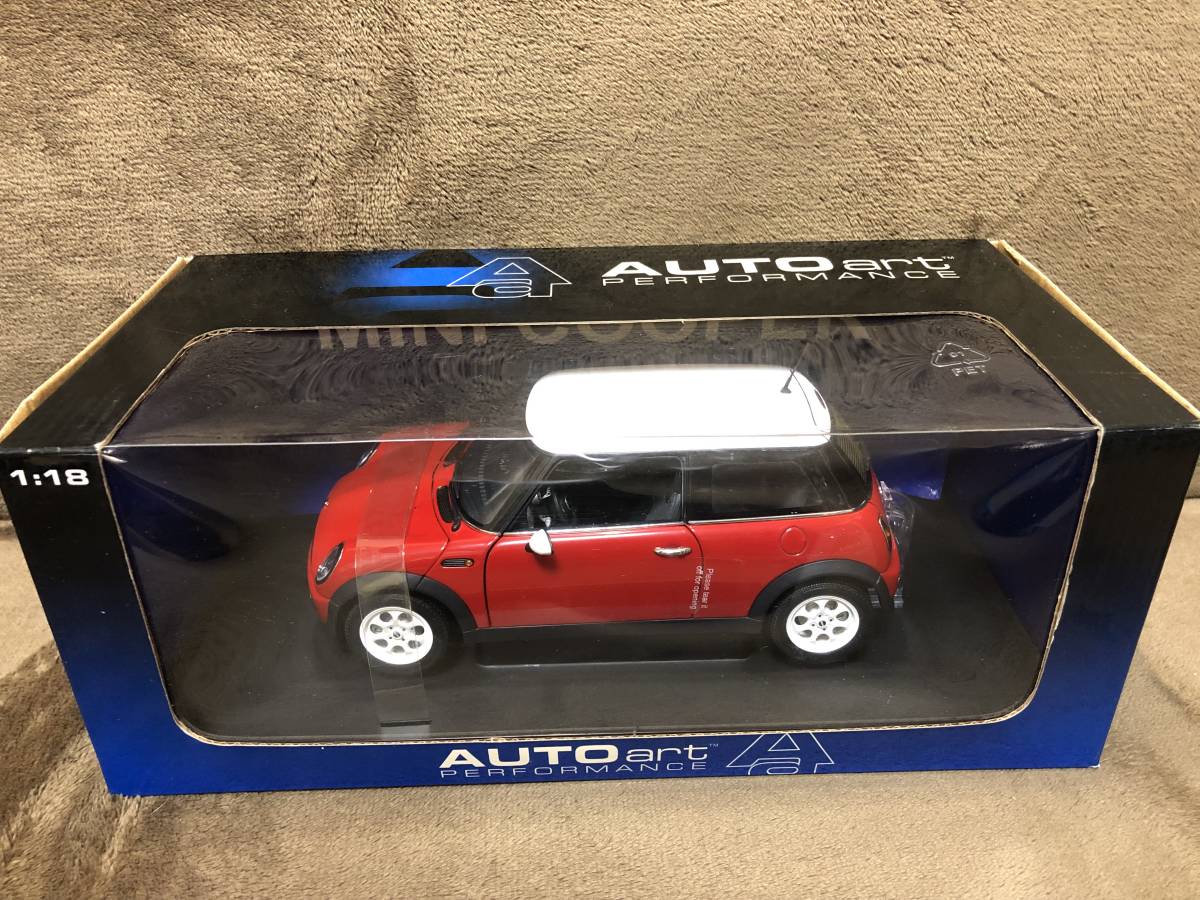 Mini Cooper S 1:18 Optional Kit car diecast model AUTOart scale 1