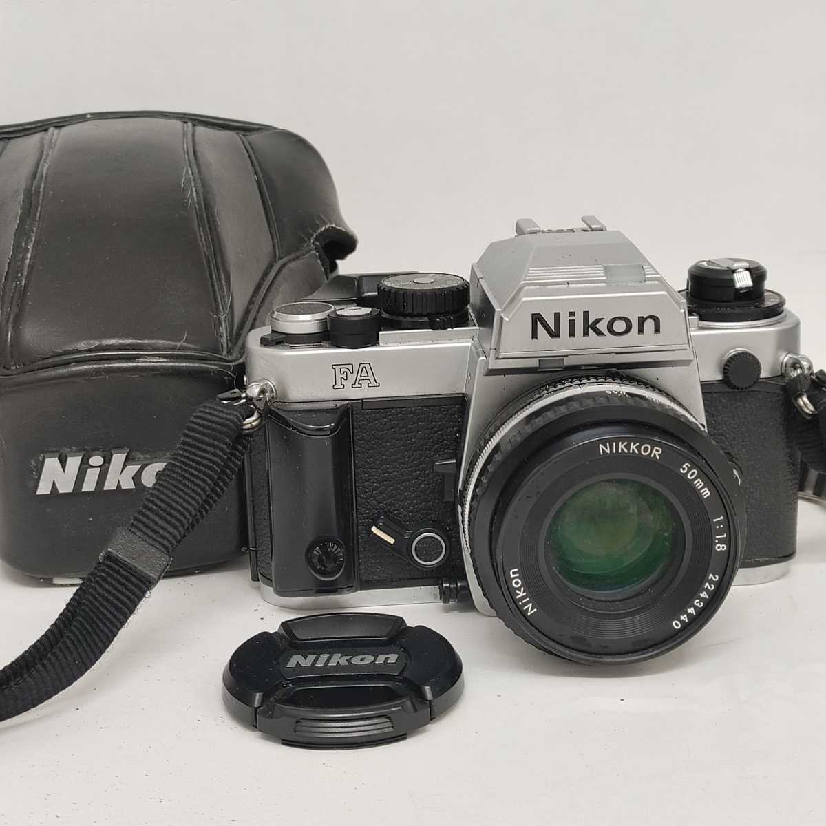 Nikon ニコン FA フィルムカメラ ボディ/ NIKKOR 50mm 1:1.8 Nikon