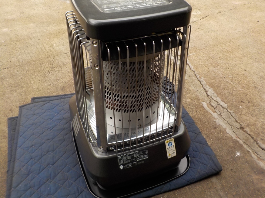 即決税込中古程度良ダイニチブルーヒーター石油ストーブFM-196F 2015年製造