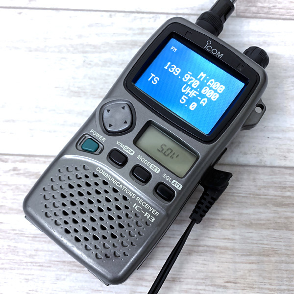 2025春夏 ICOM アイコム 広帯域ハンディレシーバー 受信機 IC-R6 AM