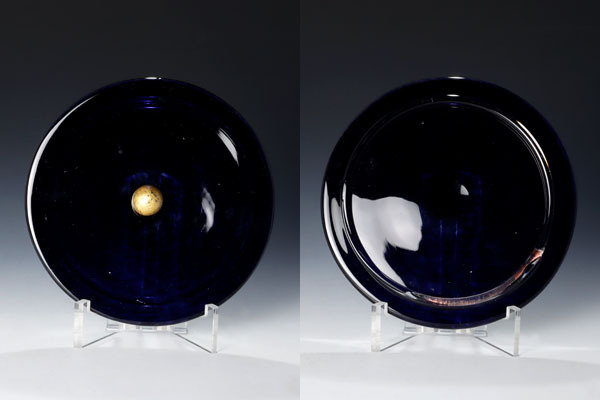 古美味】岩田藤七 硝子水指 茶道具 保証品 OrC9 岩田藤七(作) 硝子大瓶