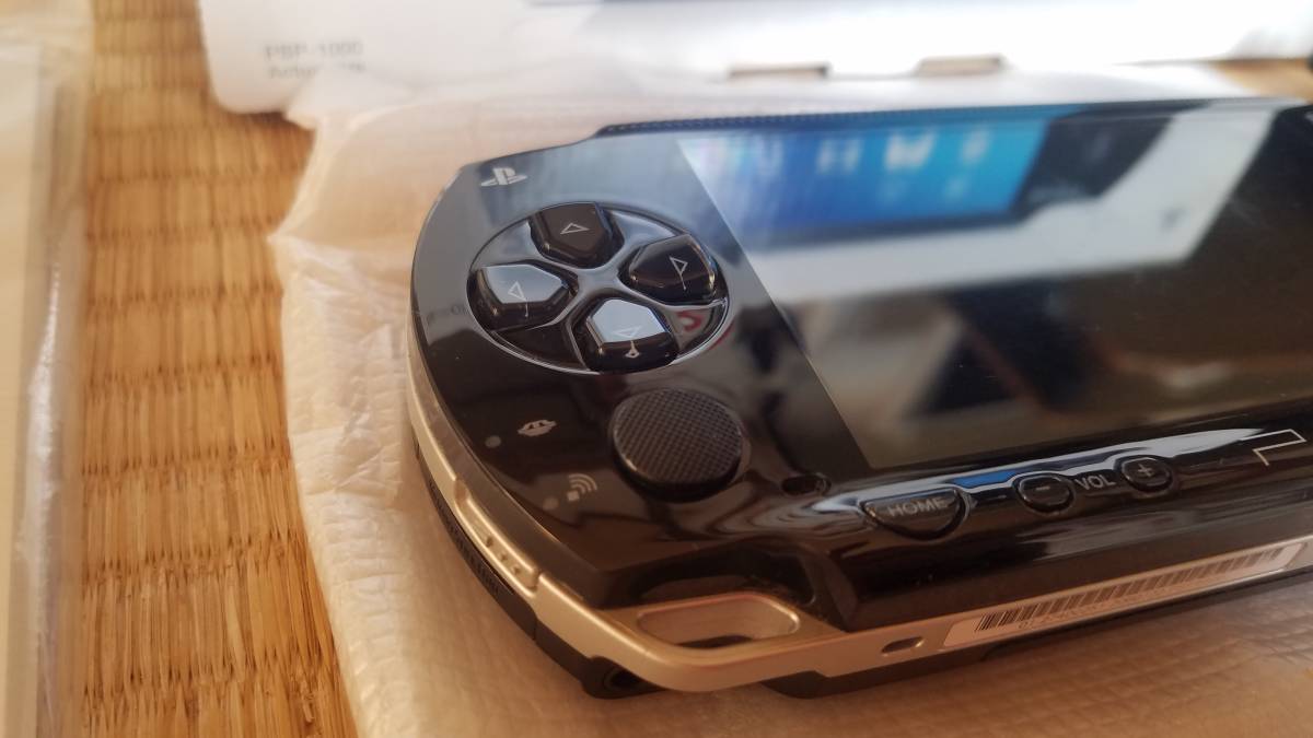 初期型 PSP 本体 PSP-1000 黒 箱説明書あり□完動品□ 5.00 M33-4